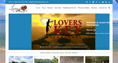 Desktop Screenshot of loverskeyadventures.com